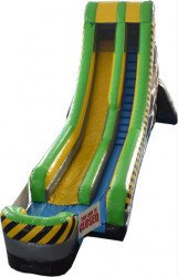 20 FOOT TOXIC SLIDE (WET)